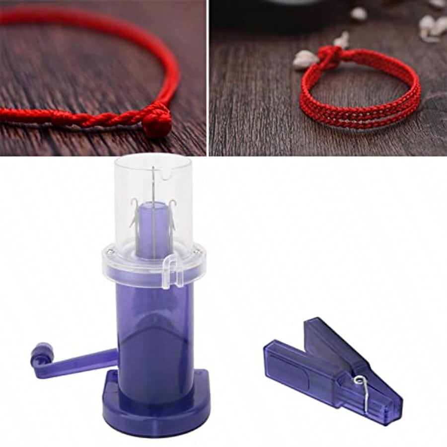 Pom Pom Maker Tool - Portable Hand Knitting Machine Embellishment Knit