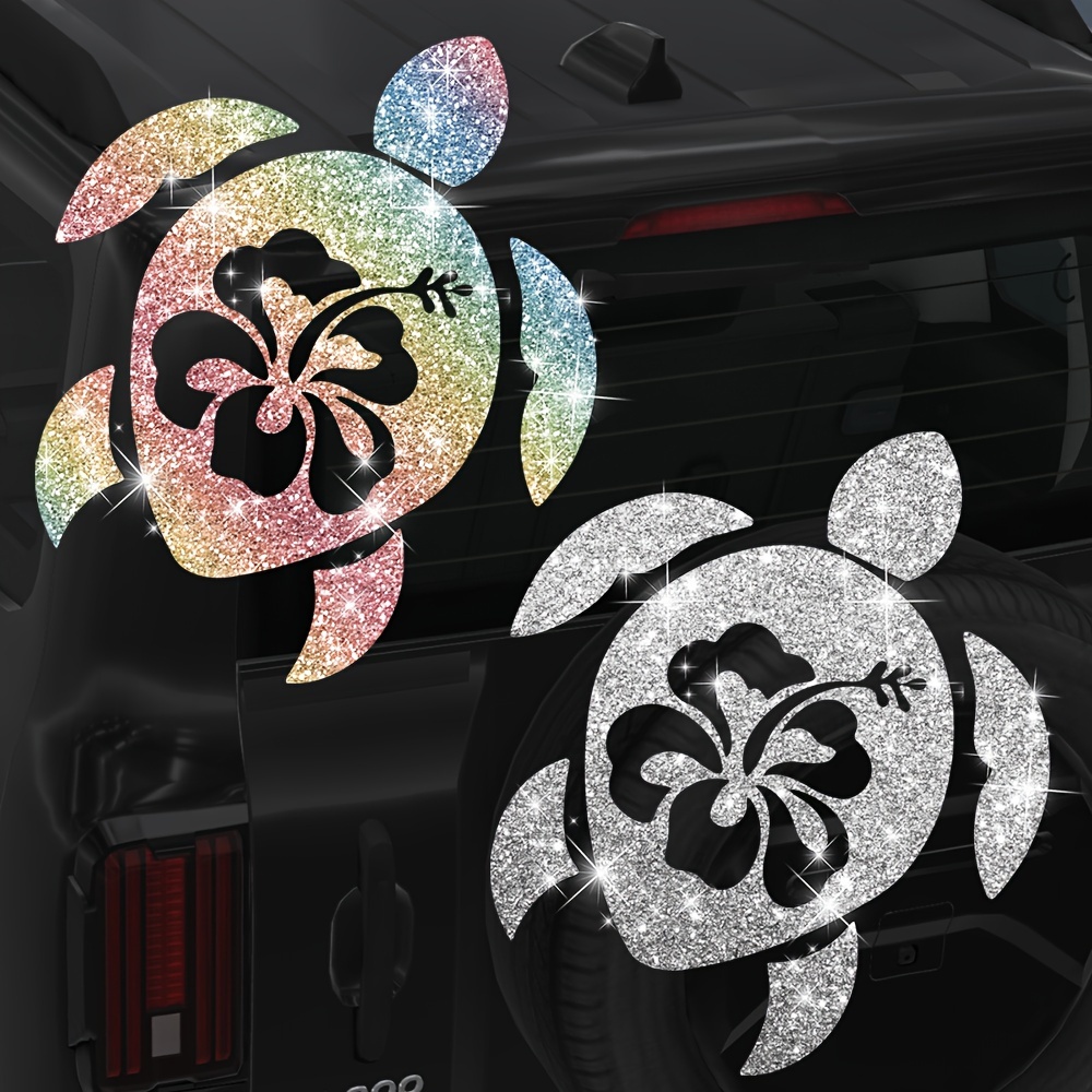 Glitter Vinyl Roll - 1PC Imitation Diamond Glitter Turtle Car