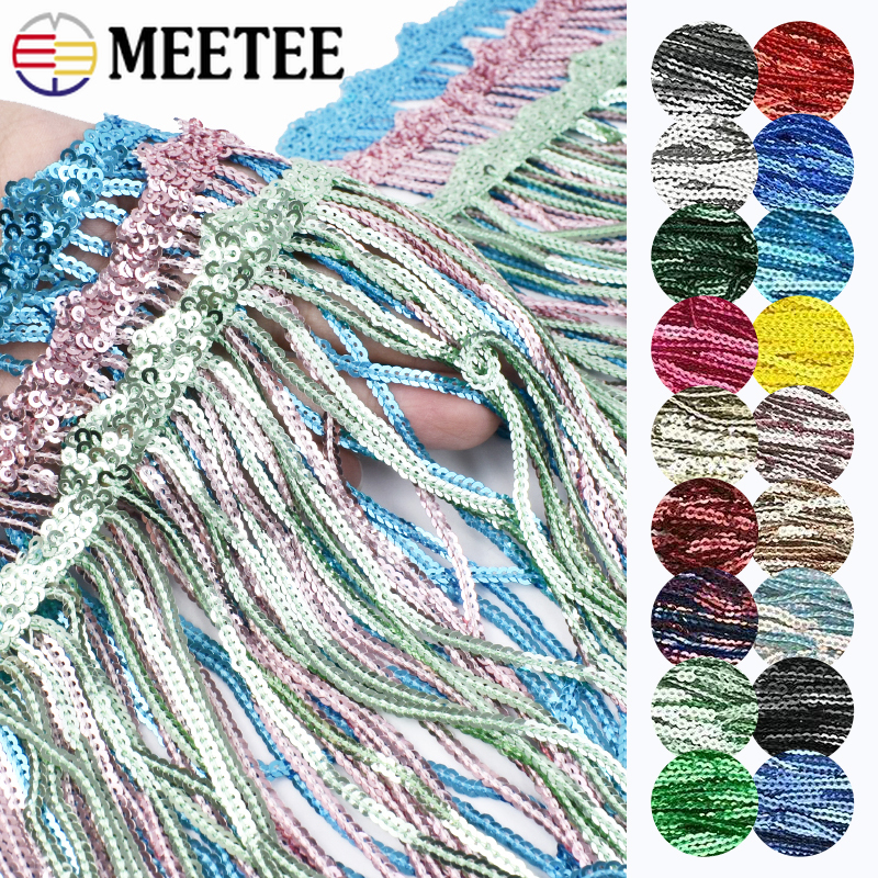 Fringe Ribbon Sewing - 1-5Yards 17cm Latin DanceFringe Tassel Skirt