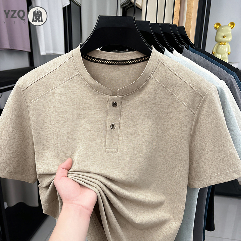 2026 Fashion Men's Henley Neck – Embellish Knit recenzja i cena
