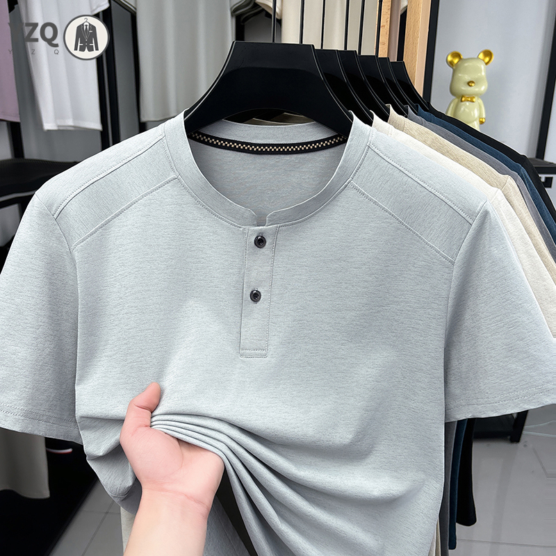 2026 Fashion Men's Henley Neck – Embellish Knit recenzja i cena