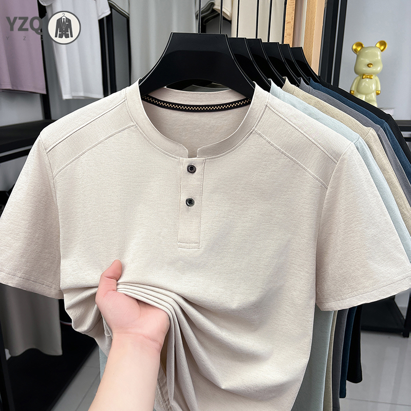 2026 Fashion Men's Henley Neck – Embellish Knit recenzja i cena