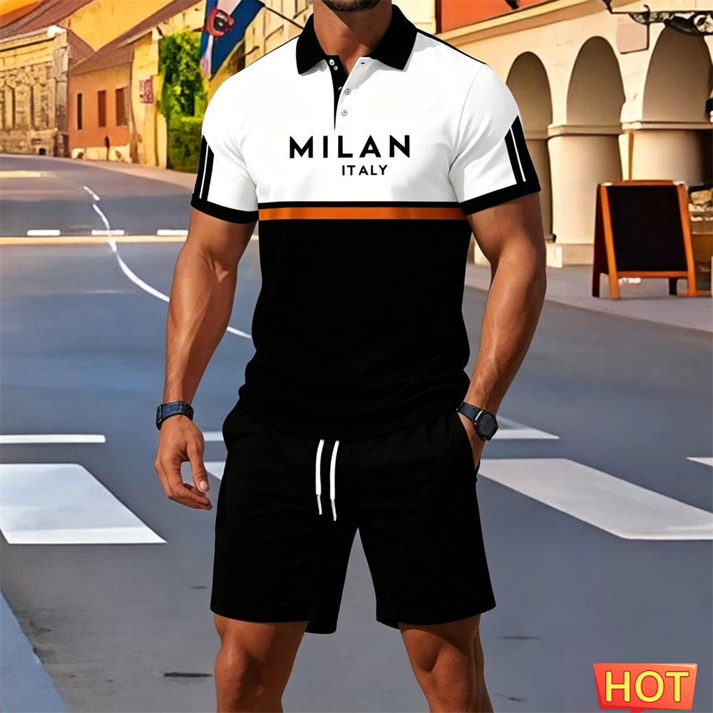 Summer man 2 piece outfits Men – Embellish Knit recenzja i cena