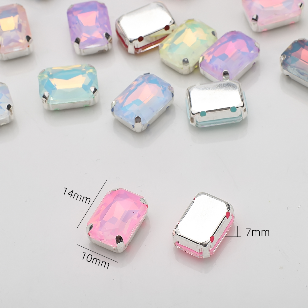 10 Pcs 10x14mm Sew On Rhinesto – Sew On Rhinestone recenzja i cena