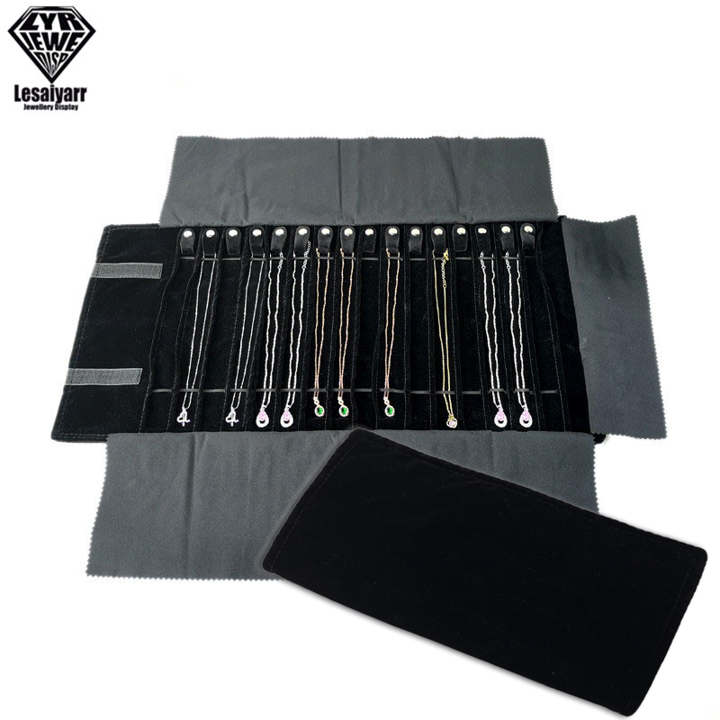 Travel Jewelry Organizer Roll  – Velvet Ribbon Roll recenzja i cena