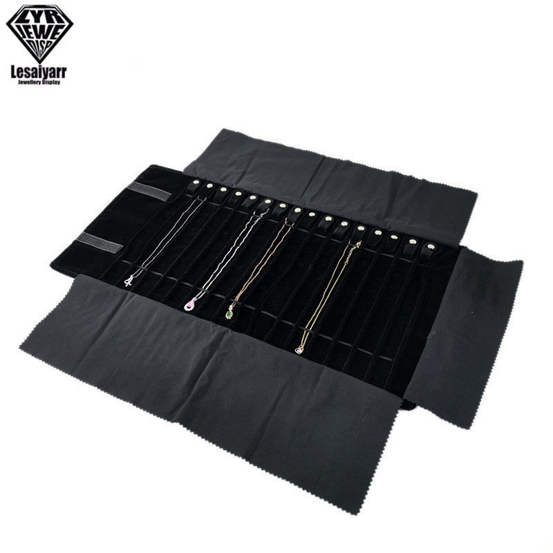 Travel Jewelry Organizer Roll  – Velvet Ribbon Roll recenzja i cena
