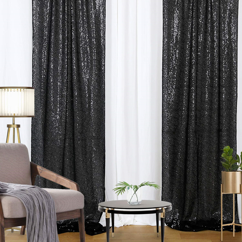 Gold/Silvery Sequin Backdrop C – Sequin Fabric Panel recenzja i cena
