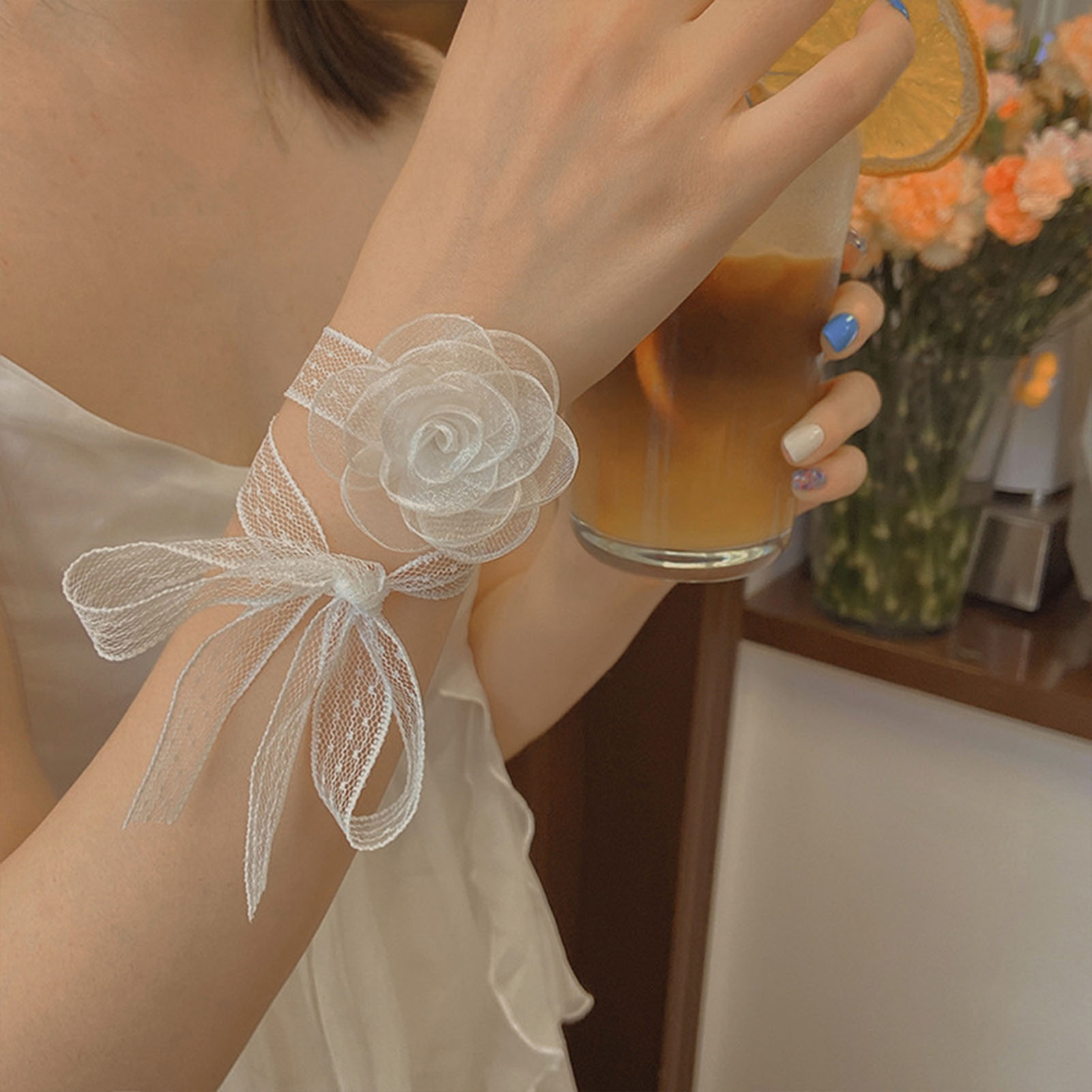 Lace Ribbon Tie Headband With  – Lace Ribbon Trim recenzja i cena