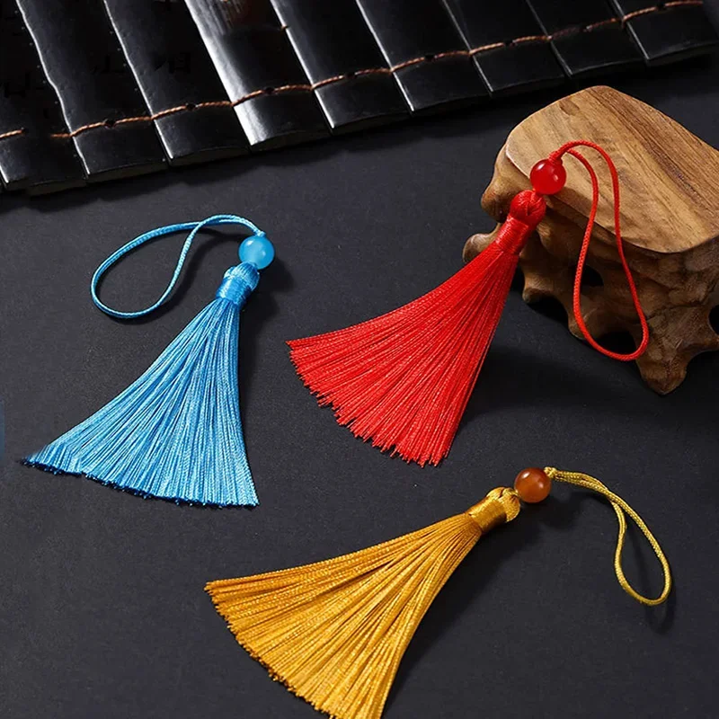 10/5Pcs Polyester Silk Tassel  – Beaded Trim Fringe recenzja i cena