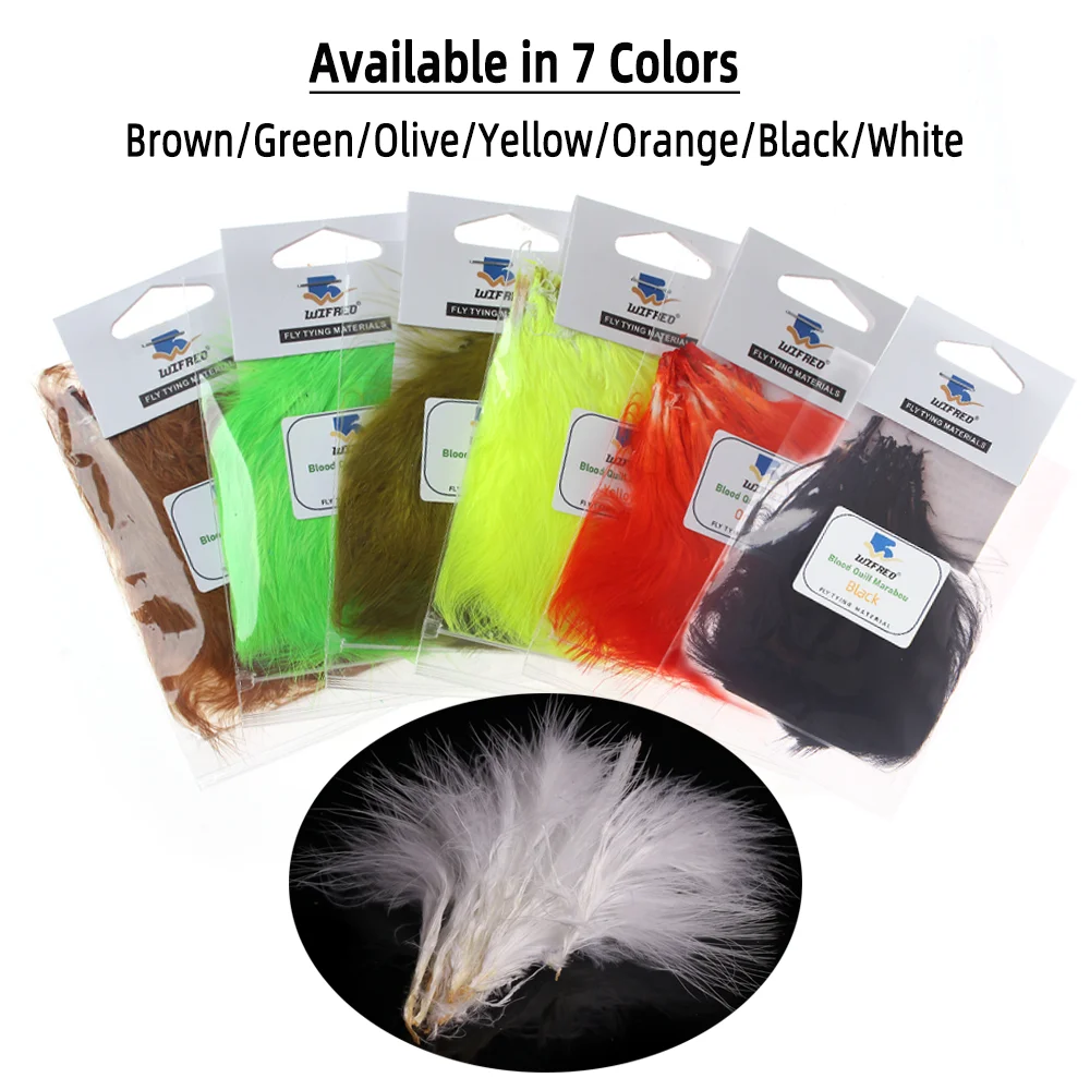 Wifreo 2packs Blood Quill Mara – Feather Trim Marabou recenzja i cena