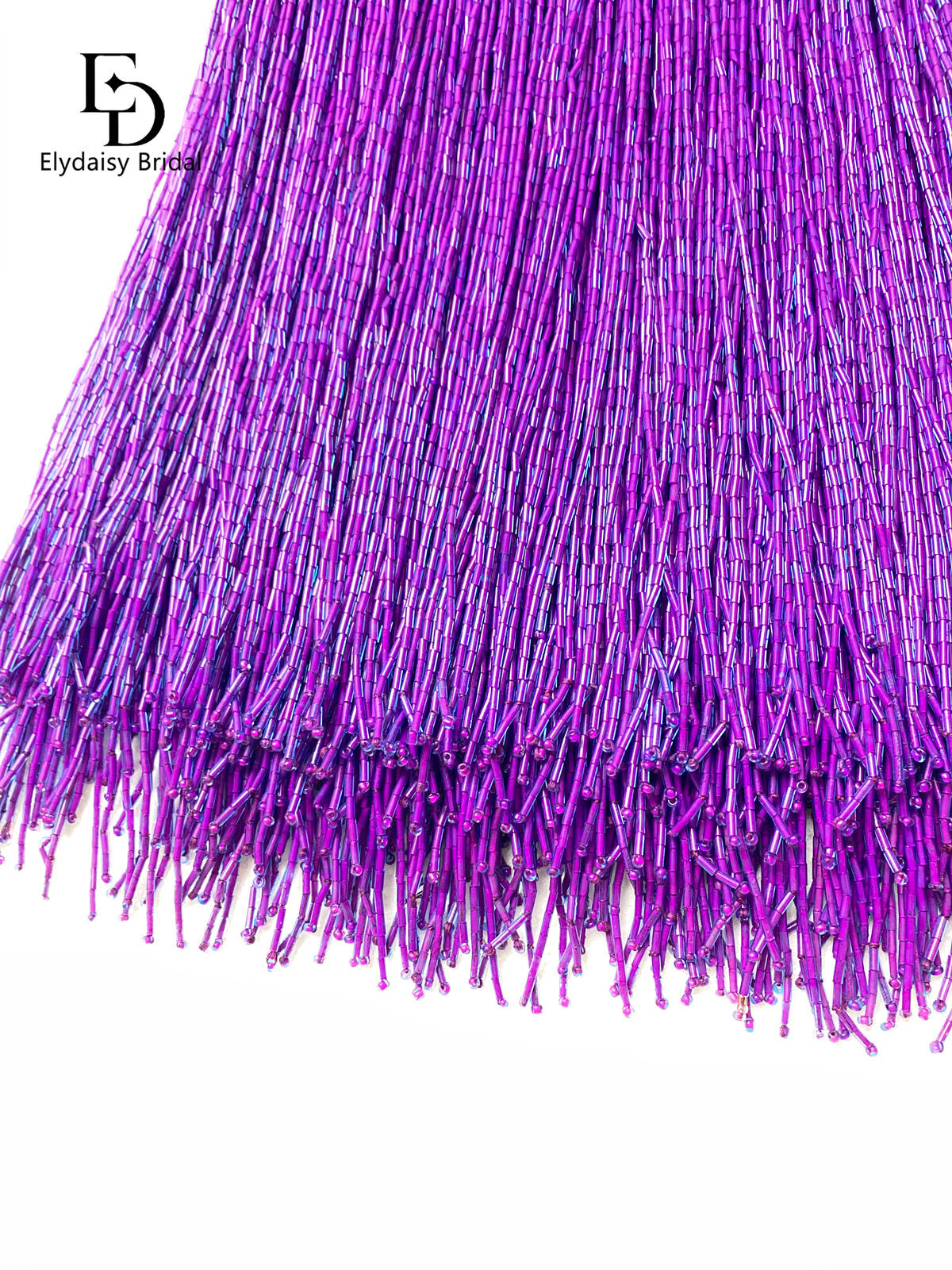 30CM Long Purple Green Black B – Fringe Ribbon Sewing recenzja i cena