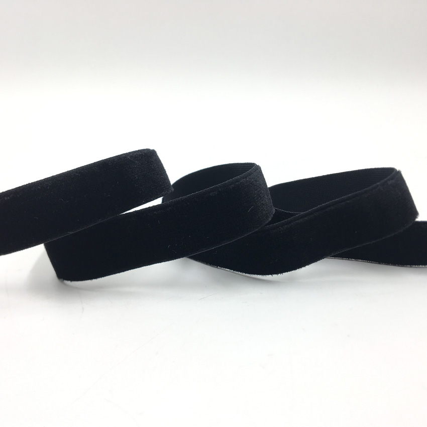 15mm 5Yards Velvet Elastic Ban – Velvet Ribbon Roll recenzja i cena