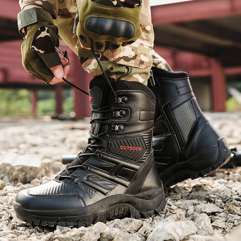 actical Military Boots Large S – Guipure Lace Panel recenzja i cena