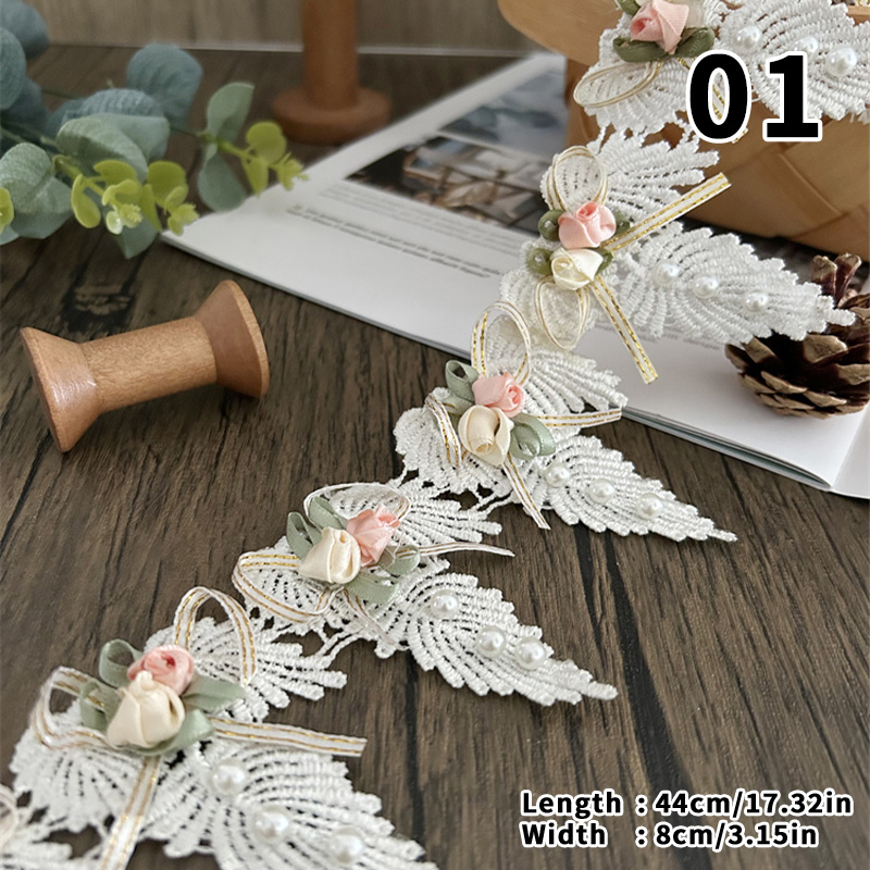 44/50cm 3D Flower Lace Trim Ap – Lace Ribbon Trim recenzja i cena