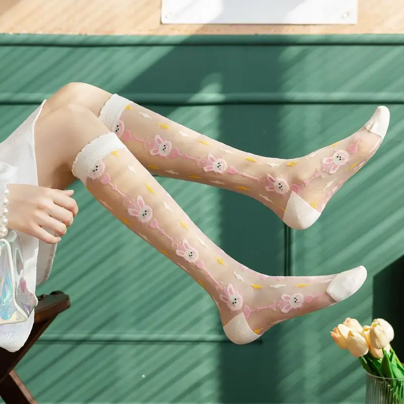 Summer Thin Women Stockings Ul – Crystal Mesh Fabric recenzja i cena