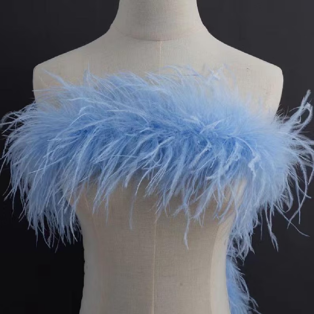 1Ply Ostrich feather boa 13-15 – Feather Trim Marabou recenzja i cena