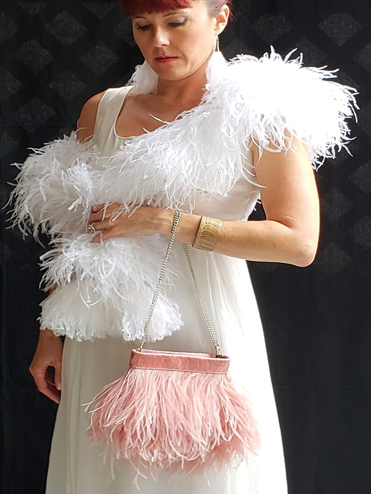 1Ply Ostrich feather boa 13-15 – Feather Trim Marabou recenzja i cena