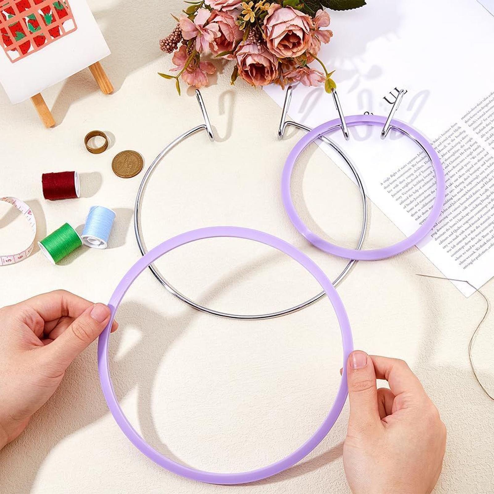Hoop For Cross Stitching Metal – Embroidery Craft recenzja i cena