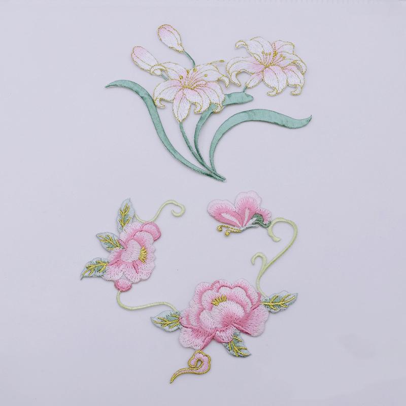 1Pcs Iron On Embroidered Flowe – Applique Patch Flower recenzja i cena