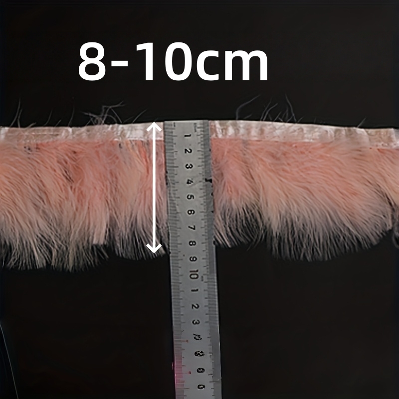 Fluffy Turkey Feathers Trim Fr – Fringe Ribbon Sewing recenzja i cena