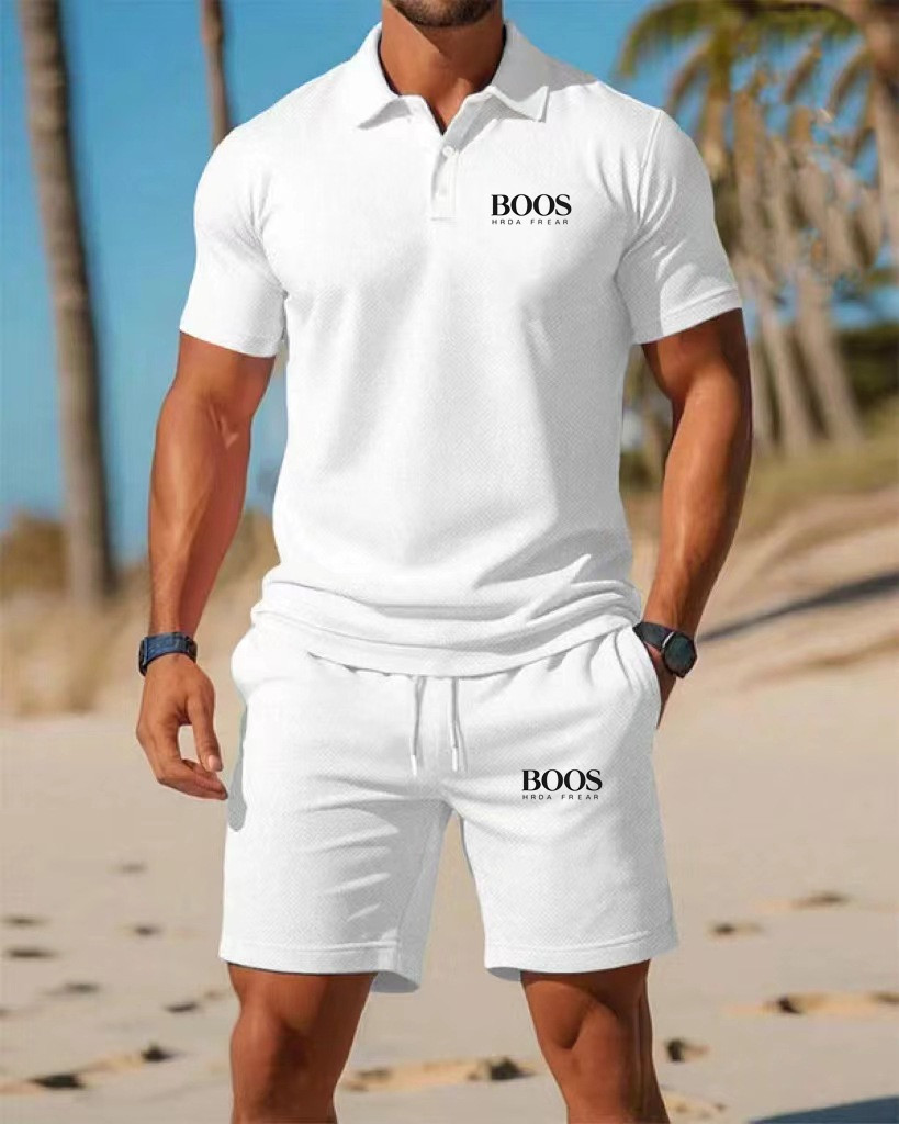 New men's business casual shor – Embellish Knit recenzja i cena