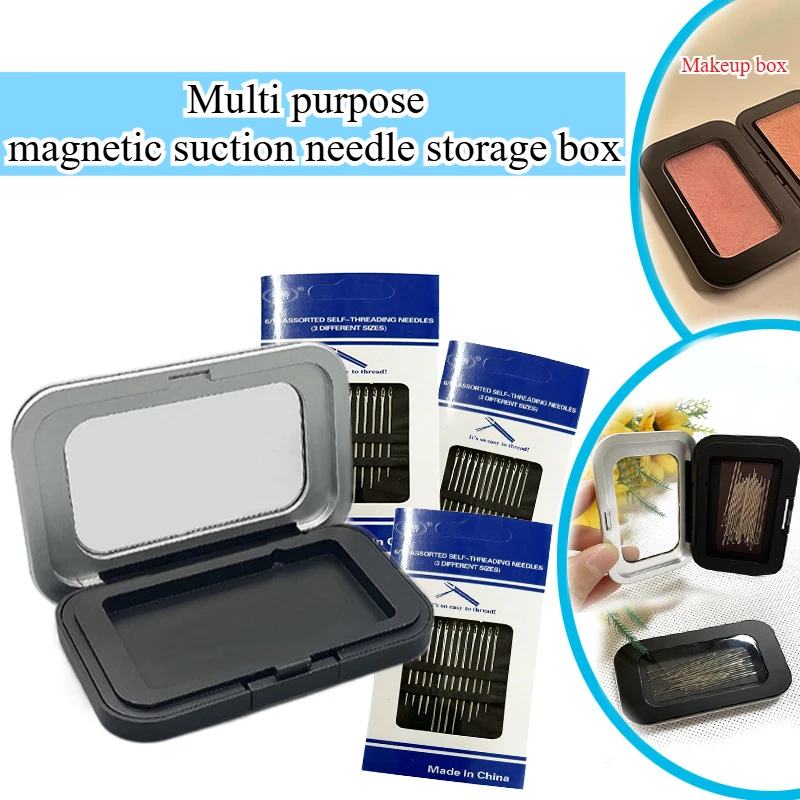 Magnetic Box Needle Suction Bo – Craft Embellishment Storage recenzja i cena