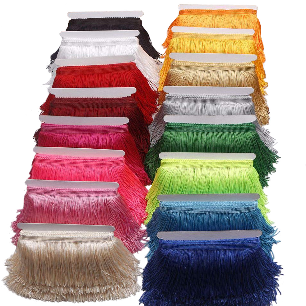 10 Yards 15cm Long Tassel Frin – Fringe Ribbon Sewing recenzja i cena