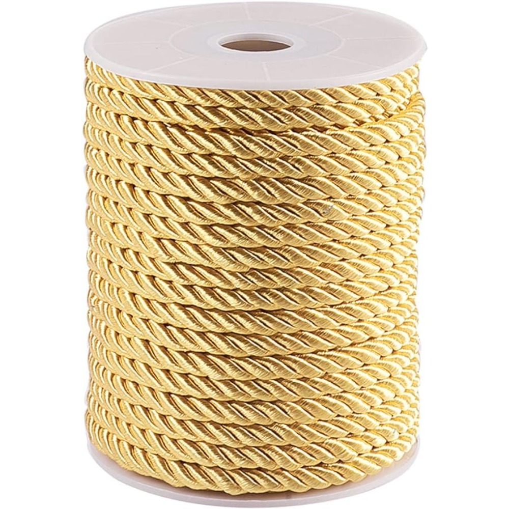 5mm 18 Yards Twisted Gold Rope – Cord Trim Twisted recenzja i cena