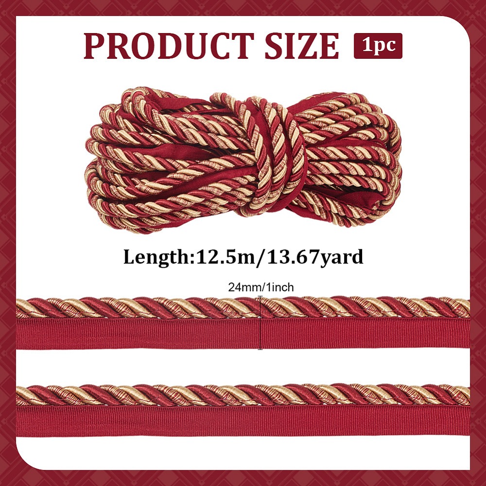 Polyester Twist Lip Cord Trim  – Cord Trim Twisted recenzja i cena