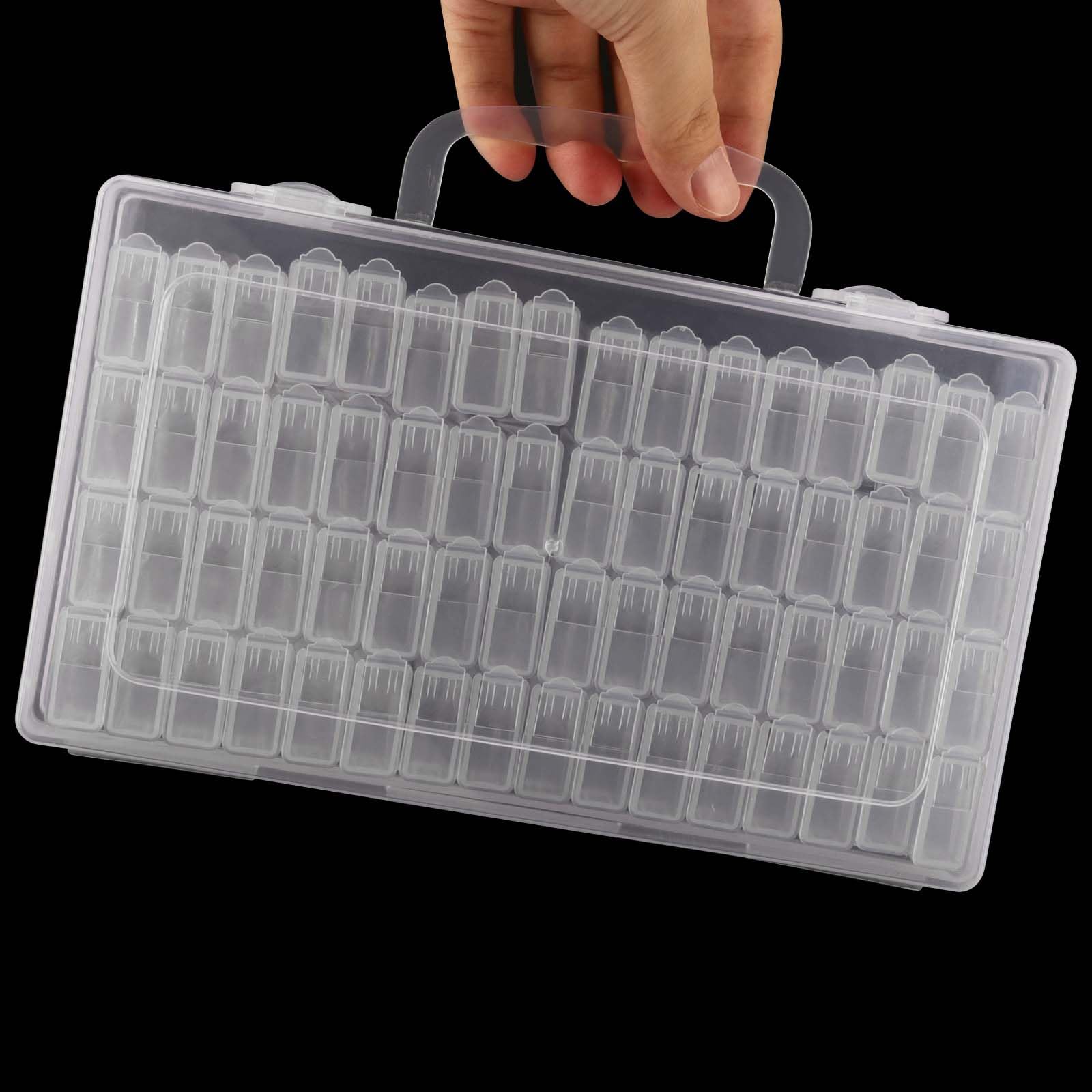1/2/3/4Pack 64gird Diamond Pai – Craft Embellishment Storage recenzja i cena