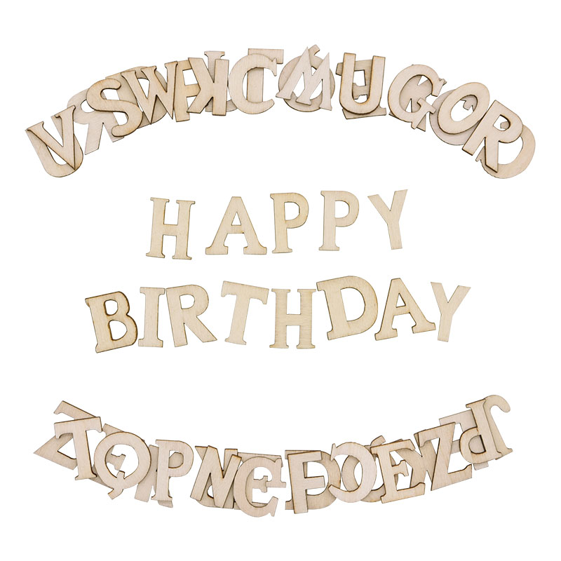 100pcs Letters Wooden Alphabet – Embellish Craft recenzja i cena