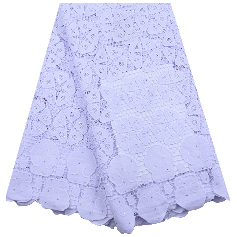 African Guipure Lace Fabric Wi – Crystal Mesh Fabric recenzja i cena