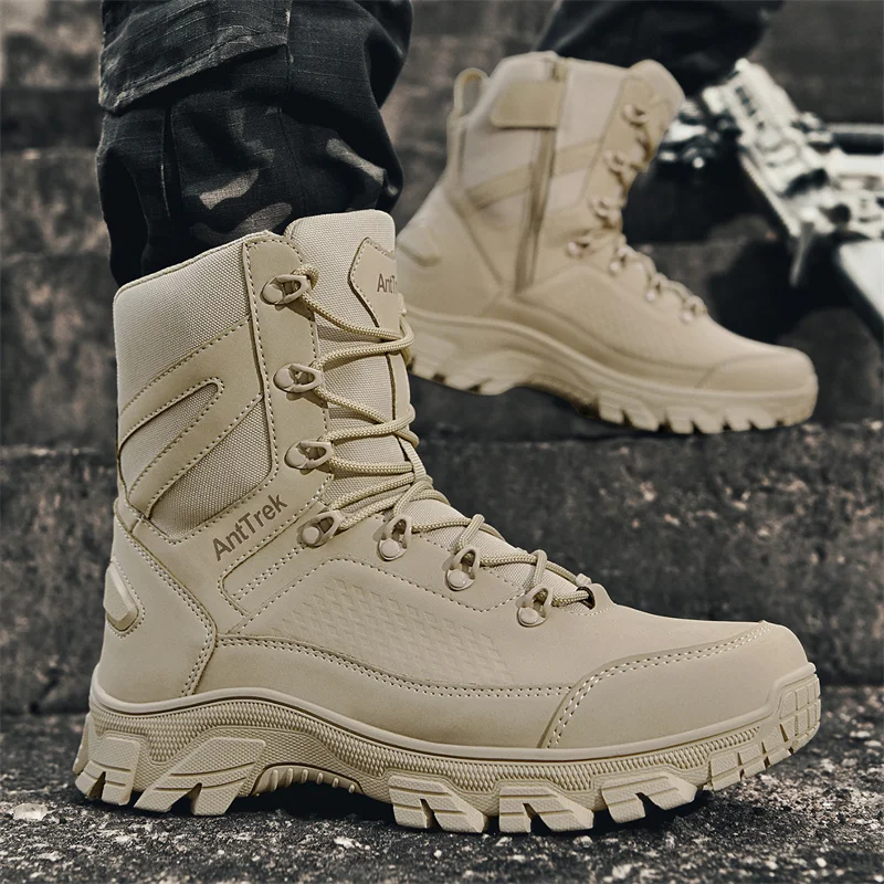 New Men Tactical Boots Hunting – Guipure Lace Panel recenzja i cena