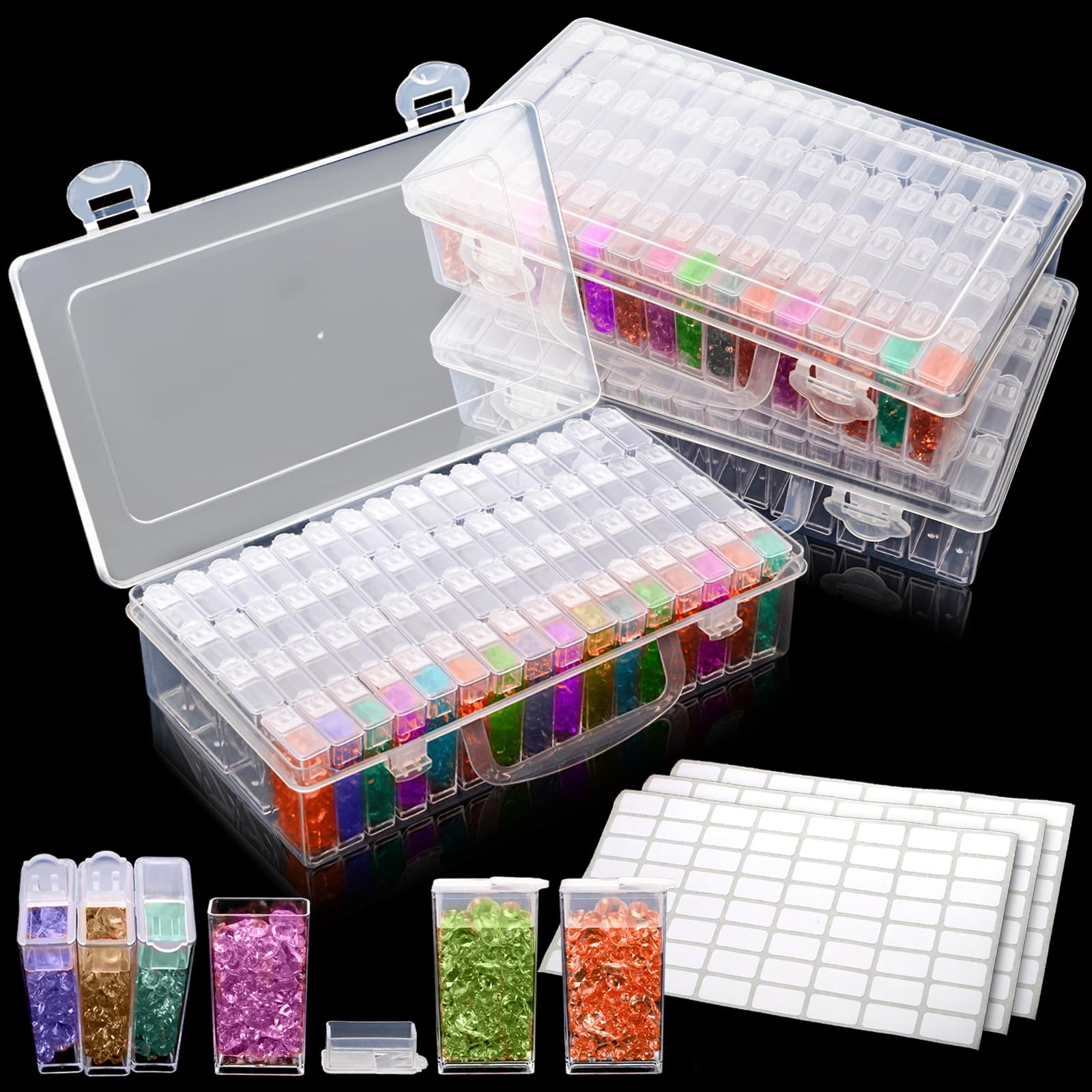 Diamond Art Storage Containers – Craft Embellishment Storage recenzja i cena