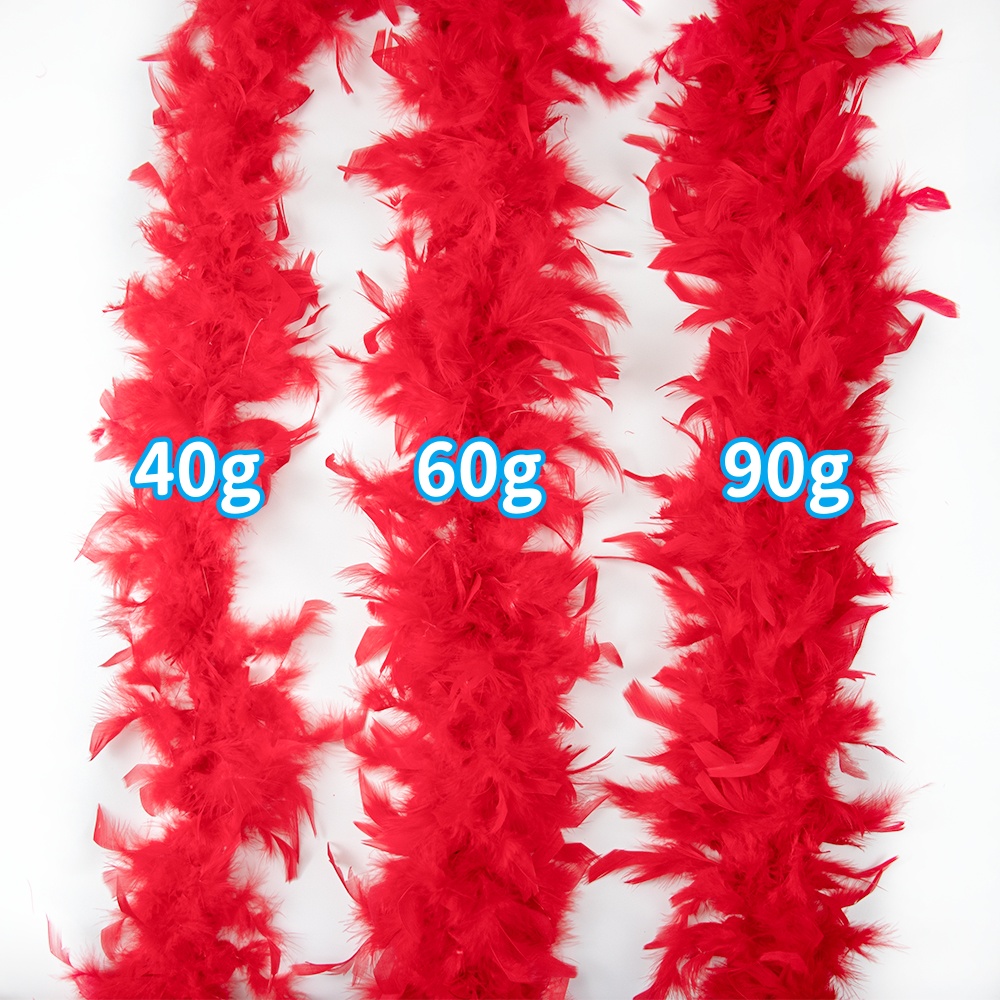 Red Marabou Feather Boa Trim F – Feather Trim Marabou recenzja i cena