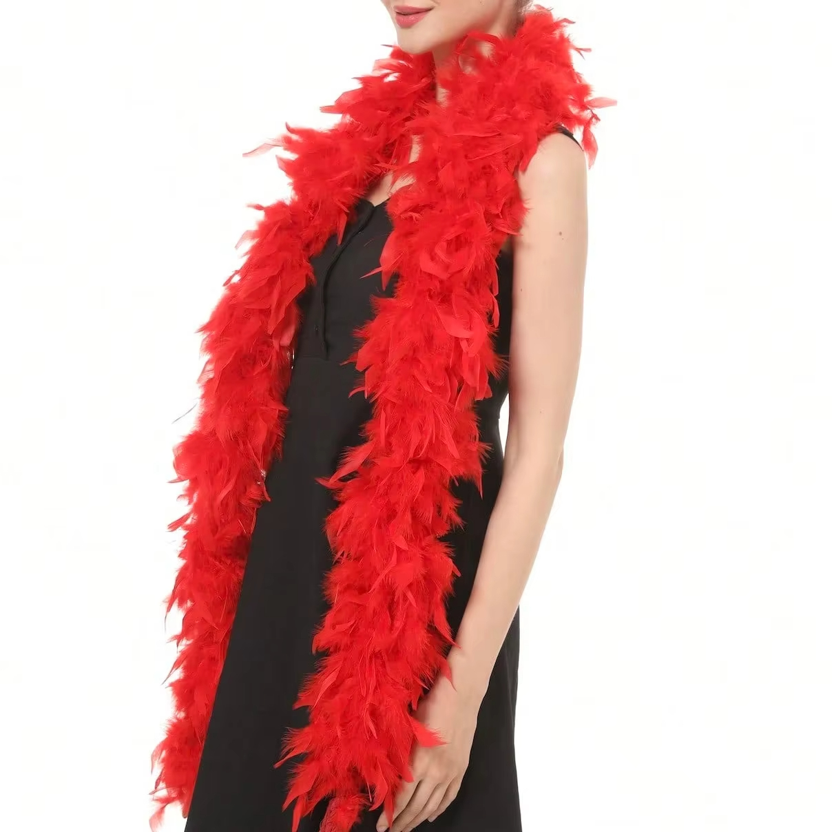 Red Marabou Feather Boa Trim F – Feather Trim Marabou recenzja i cena