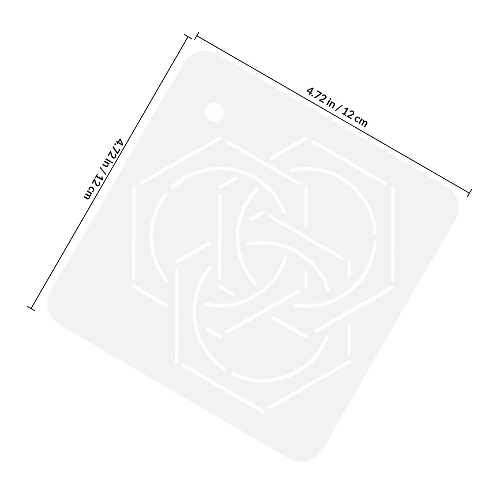6Pcs Quilting Templates Acryli – Embroidery Craft recenzja i cena