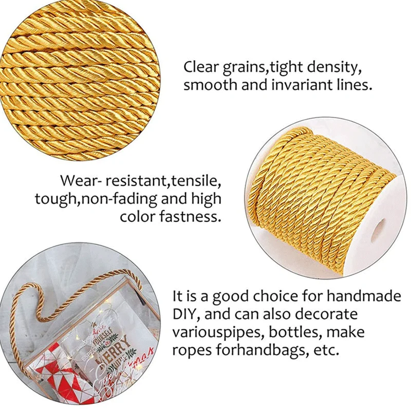 3mm 10m Twisted Cord Rope Trim – Cord Trim Twisted recenzja i cena
