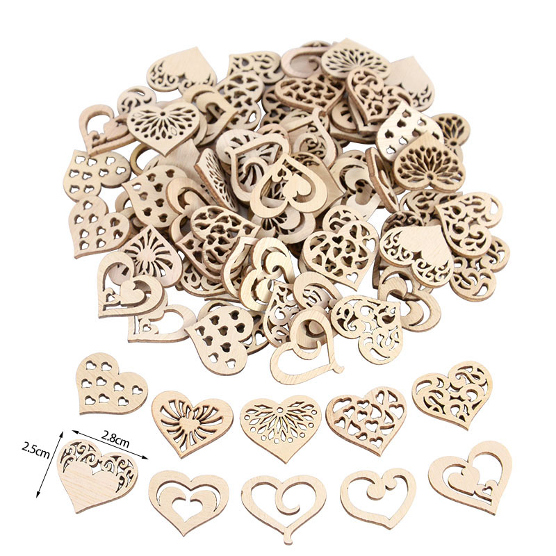 50/100pcs Hollowed Heart Patte – Embellish Craft recenzja i cena
