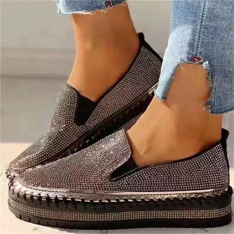 Women's Shoes 2022 Fashion  Fl – Sew On Rhinestone recenzja i cena
