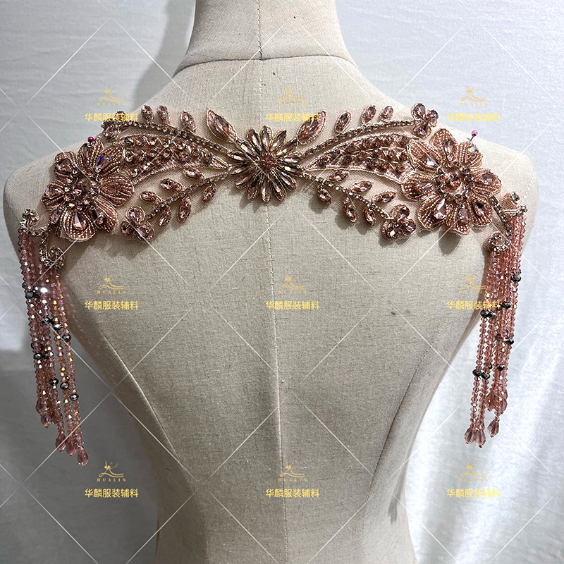 Hand Beaded Fringe Trim with P – Beaded Trim Fringe recenzja i cena