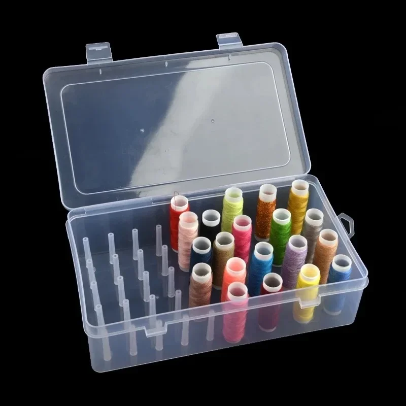 New Sewing Thread  Box 42 Piec – Craft Embellishment Storage recenzja i cena
