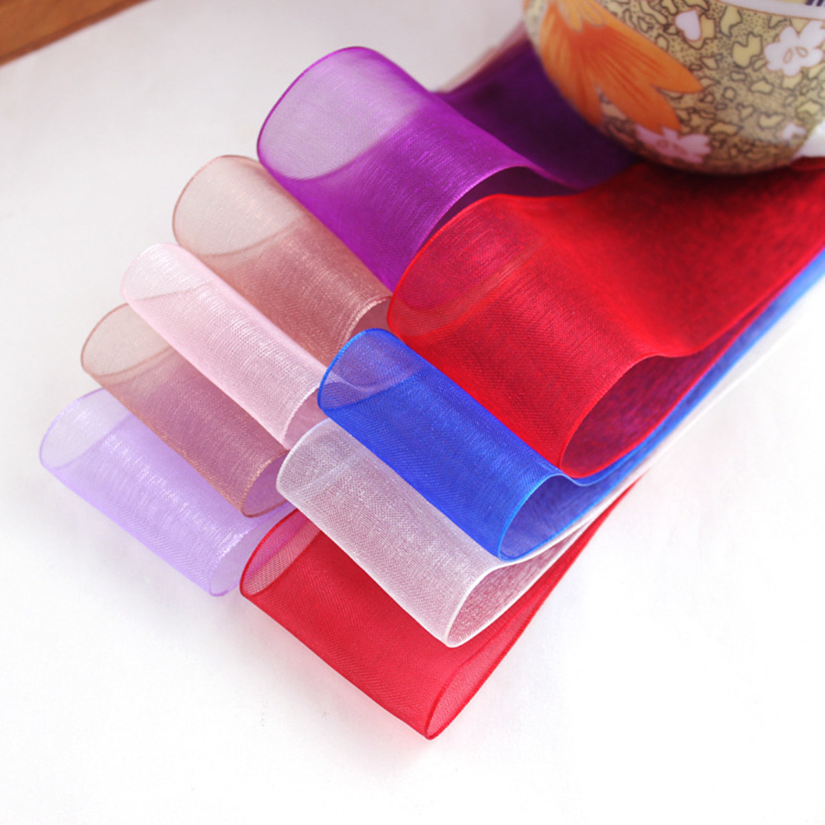 50 Yards 10/20/25mm Width Spoo – Organza Ribbon Spool recenzja i cena