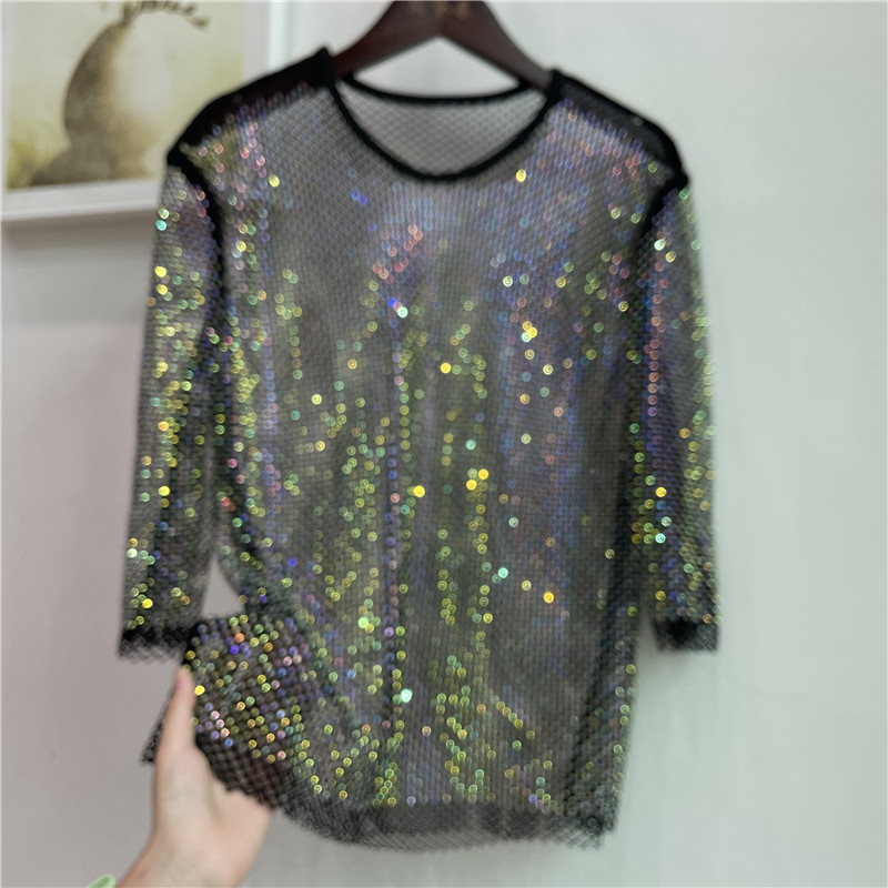 ColorShiny Diamonds  Electric  – Crystal Mesh Fabric recenzja i cena