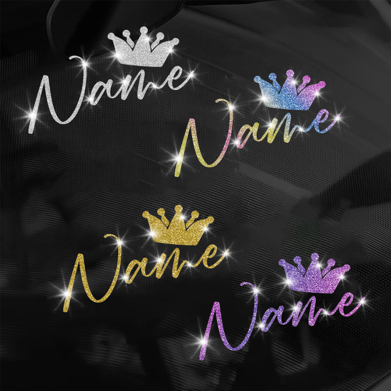 1PC Custom Glitter Crown and N – Glitter Vinyl Roll recenzja i cena