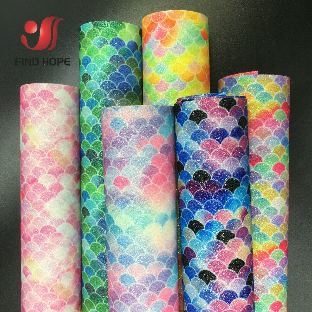 Mermaid Rainbow Iridescent Spa – Glitter Vinyl Roll recenzja i cena