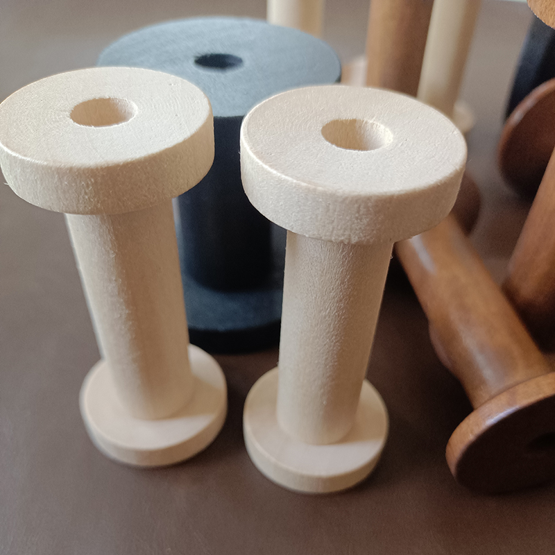 10Pcs/Set Vintage Natural Wood – Organza Ribbon Spool recenzja i cena