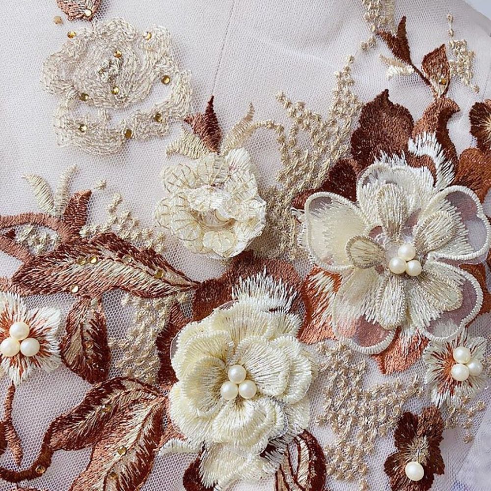Fashion Elegant Colorful Sequi – Applique Patch Flower recenzja i cena