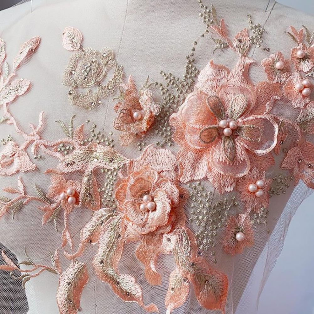 Fashion Elegant Colorful Sequi – Applique Patch Flower recenzja i cena