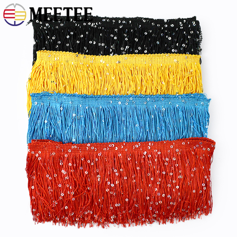 2/4/8M 10cm Colorful Sequin Ta – Fringe Ribbon Sewing recenzja i cena